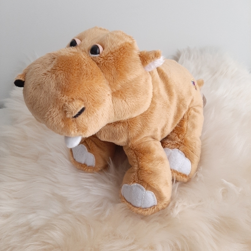 Ganz Webkinz Mud Hippo Plush Animal 8"